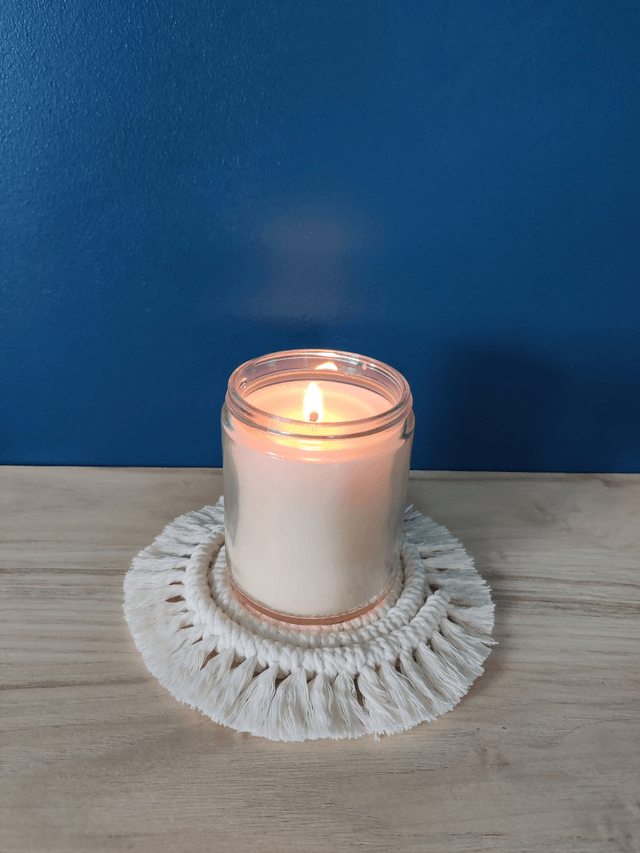 Sous-verre - Lot de 4 - Ecru