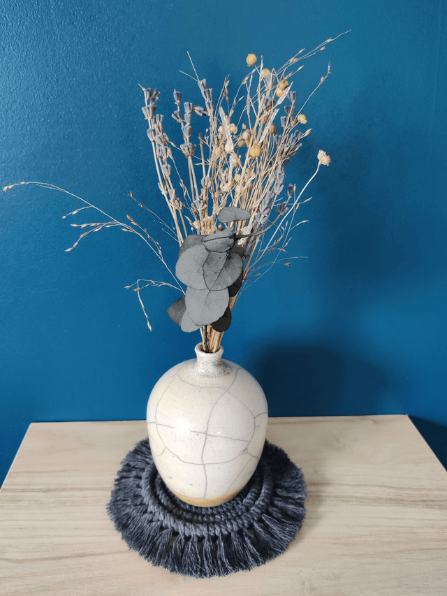 Sous-verre - Bleu gris