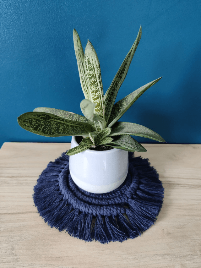 Sous-verre - Bleu foncé