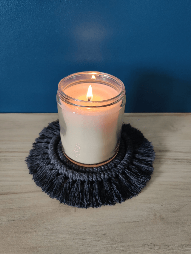 Sous-verre - Bleu gris