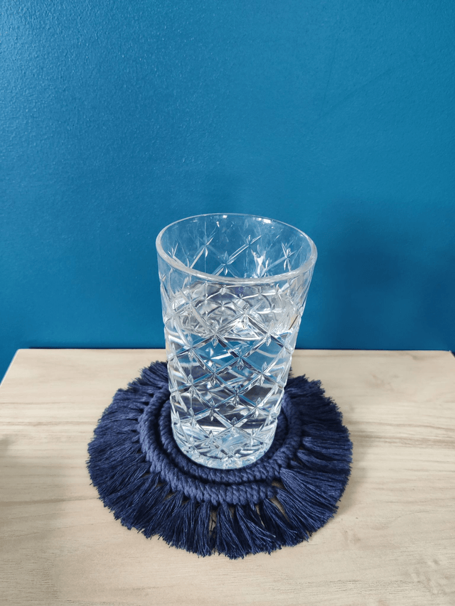 Sous-verre - Bleu foncé